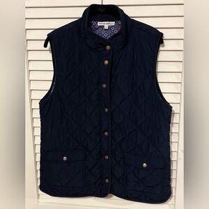 Telluride Clothing Company 
Quilted Navy Vest
